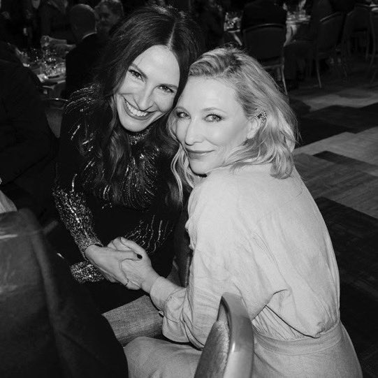 julia roberts and cate blanchett having the friendship ✨