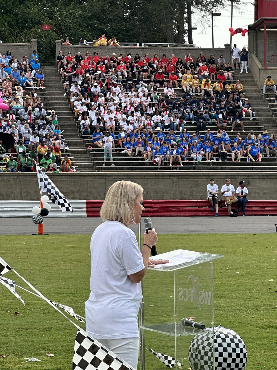 Leadership personified! Ready… Set… 60! #mysuperintendentisawesome #60thyearcelebration <a href="/TriciaTMcManus/">Tricia McManus</a> <a href="/wsfcs/">WS/FC Schools</a>