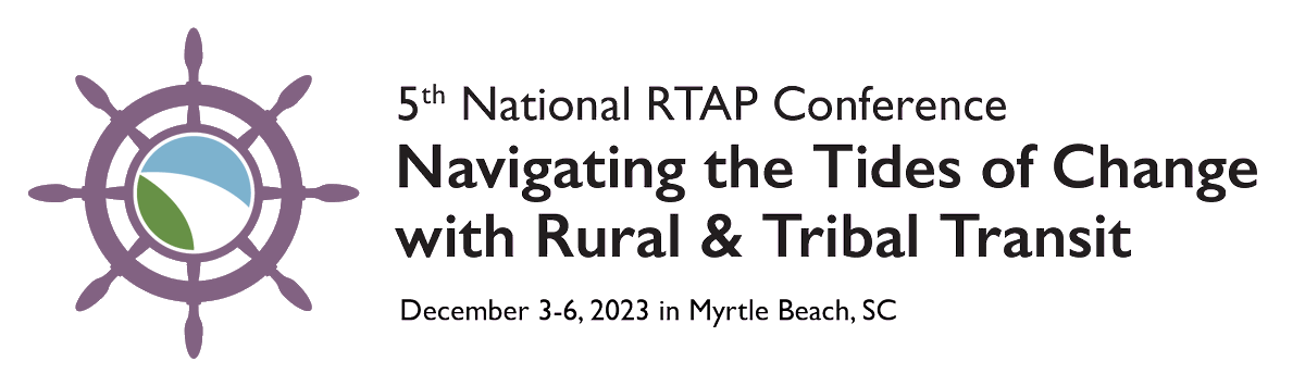 Registration is OPEN for the <a href="/nat_rtap/">National RTAP</a> 2023 Technical Assistance Conference, Navigating the Tides of Change in Rural &amp; Tribal Transit. Register at tinyurl.com/2vcz6w6v. We hope you'll join us in Myrtle Beach, SC on Dec 3-6, 2023! nationalrtap.org/News/Conferenc…