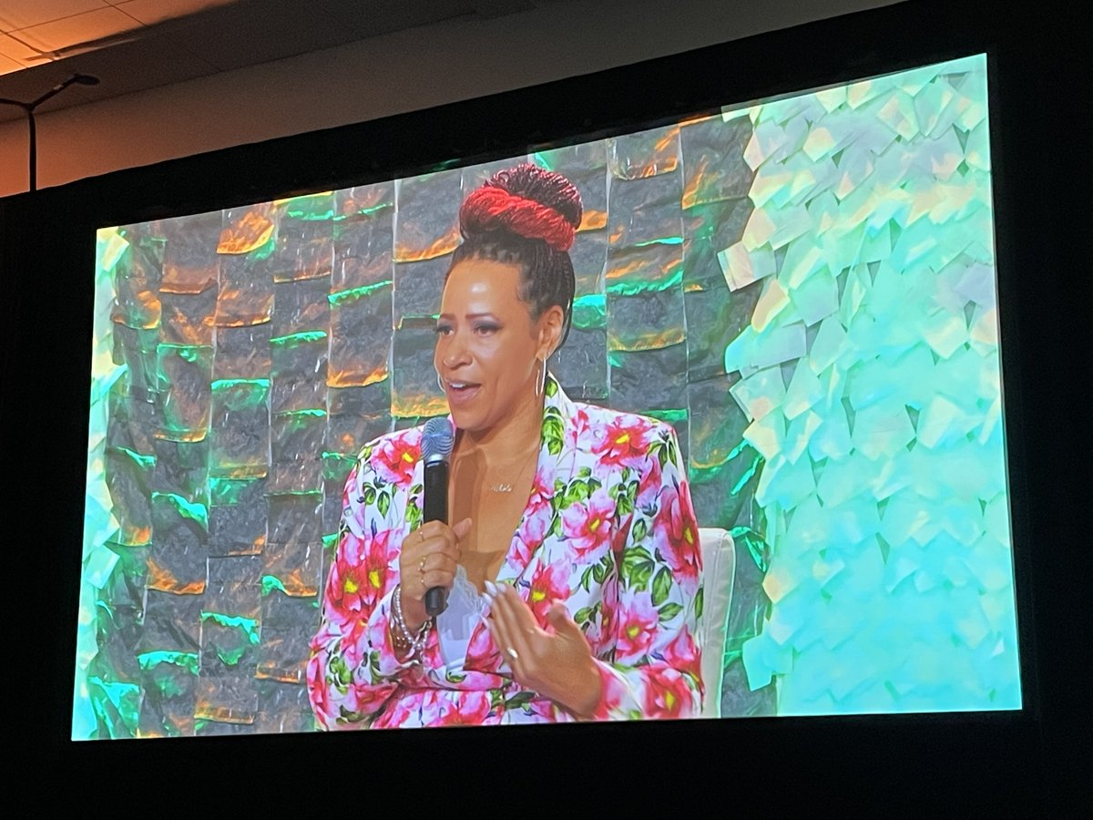 Black women continue to be the saviors of democracy in America, all the way up to the Donald Trump indictment in Georgia. “It would be nice if democracy had our back in return.” – @NHannahJones at #ONA23