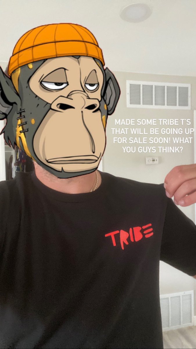 What’s good <a href="/tribeodyssey/">Tribe Odyssey</a> fam! I just made some tribe shirts that will be going up for sale here soon. Basic but clean let me know what you all think! <a href="/volcanobl4ck/">444.TRIBE🌋🔥 | Cyanide 🧪</a> let’s talk! I got black and white. In sizes s-xl let’s go #tribe #NFTfam #nft