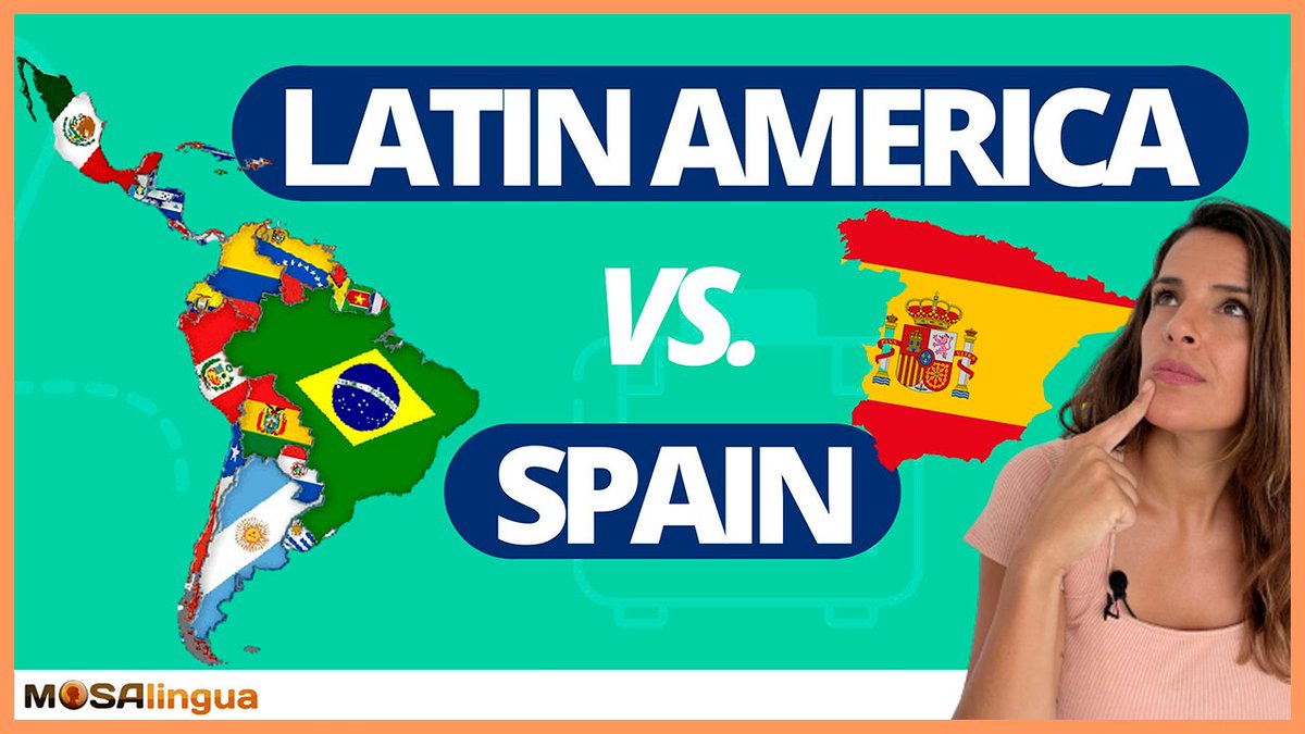 mosalingua's tweet image. With #Spanish being spoken in so many countries,  &quot;Which Spanish should I learn?&quot; is a common question among learners. To find out the answer, check MosaLingua&apos;s latest #video 👉youtu.be/SVvTs0TLKJM 👈 #SpanishLearning
#SpanishAccents