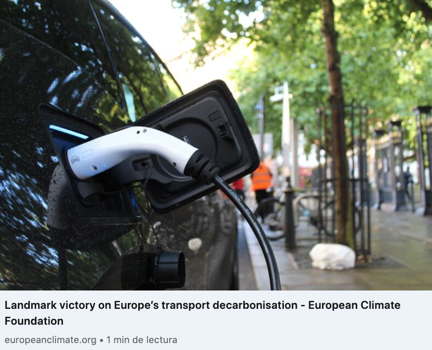 A true #EUSustainability success story: after a major vote, Europe is going #ZeroEmission by 2035! Petrol &amp; diesel cars &amp; vans are set to phase out - creating a future of #CleanMobility &amp; #ZeroCarbon. Let's #Decarbonise together 🚗✨ More: lnkd.in/edsuED2C"