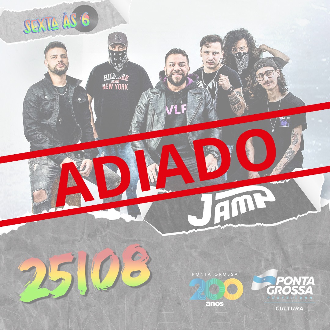 cultura__pg's tweet photo. Chegou a notícia que a adm não queria dar!
São Pedro não ajudou e vamos ter que adiar o Sexta às Seis de hoje 😔🌧. Logo vamos divulgar a nova data para a apresentação das bandas Jerimoon e Jamp.
#vivaculturaempontagrossa #pg200 #sextaas6 https://t.co/sIVJdoJoap