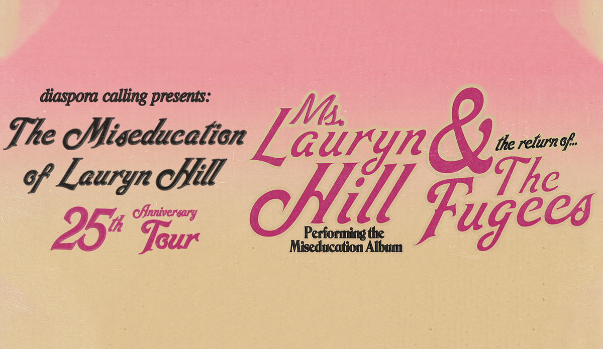 .@MsLaurynHill has announced The Miseducation of Lauryn Hill 25th Anniversary Tour to commemorate her 1998 debut solo album! Citi cardmembers can purchase preferred tickets NOW: on.citi/3qKXtA8