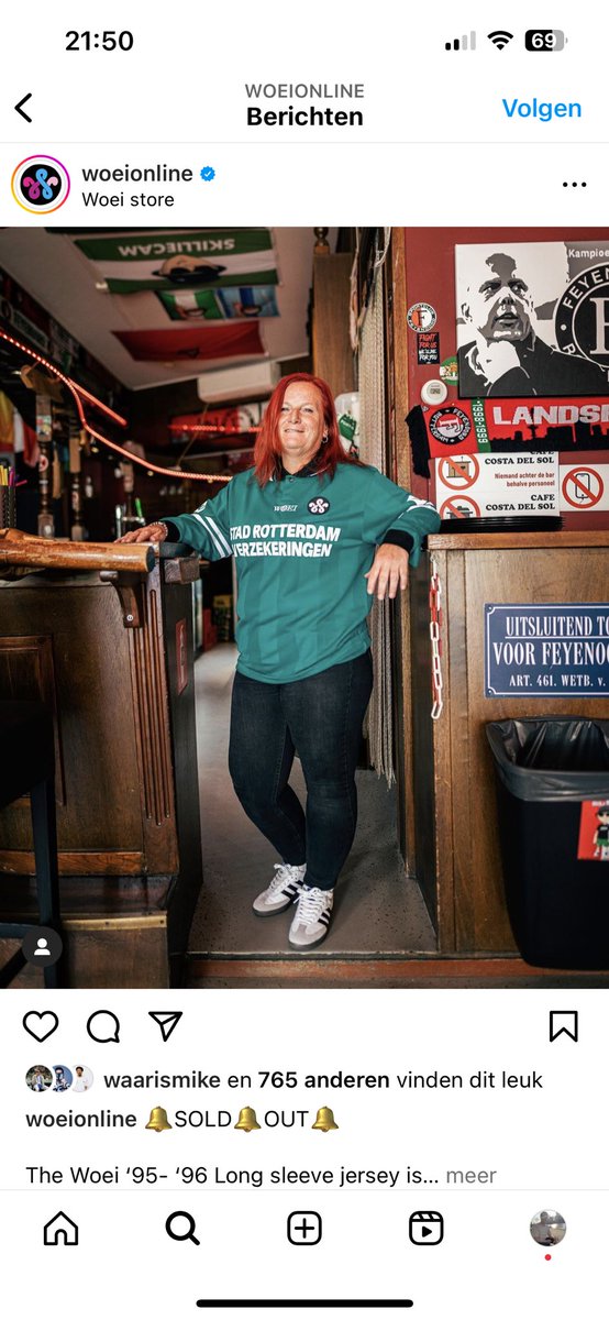 Het Rotterdamse kledingmerk Woei heeft een remake gemaakt van het oude Feyenoord shirt uit de jaren ‘90. Wat vinden jullie van dit soort shirts?

Wij bespraken deze ontwikkeling in onze nieuwste podcast!
⬇️

🟢 bitly.ws/SjuL
🍏 bitly.ws/Sjv3