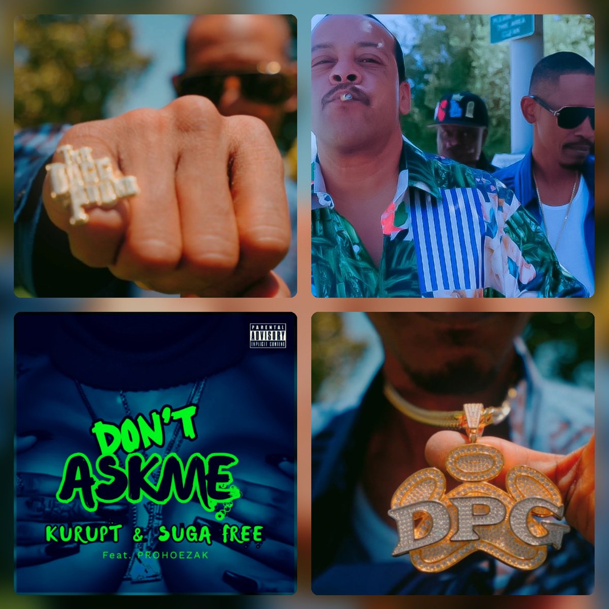 Kurupt and Suga Free new single "Don't AakMe" 09/15