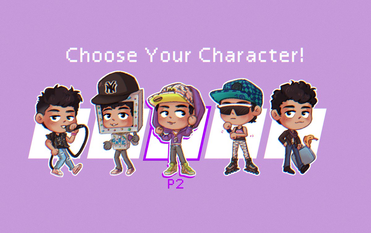 「CHOOSE YOUR GABE  」|Ghost Ivy ☂︎ Shop Drop!のイラスト