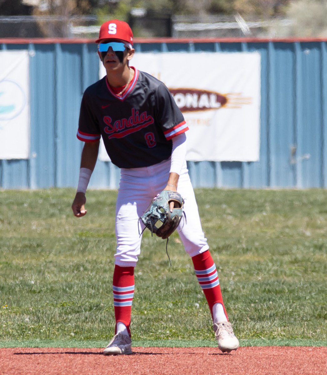 I am honored and excited to announce my commitment to further my academic and athletic career at New Mexico Junior College. I am thankful for everyone who has helped me get here. Go T-Birds ⚡️🦅

<a href="/AbqBaseballAcad/">Albuquerque Baseball Academy</a> <a href="/coach_robbs14/">Michael Robbins</a> 
<a href="/jazfelixgato/">Lauro Felix</a> <a href="/SandiaBaseball/">Sandia Baseball</a>