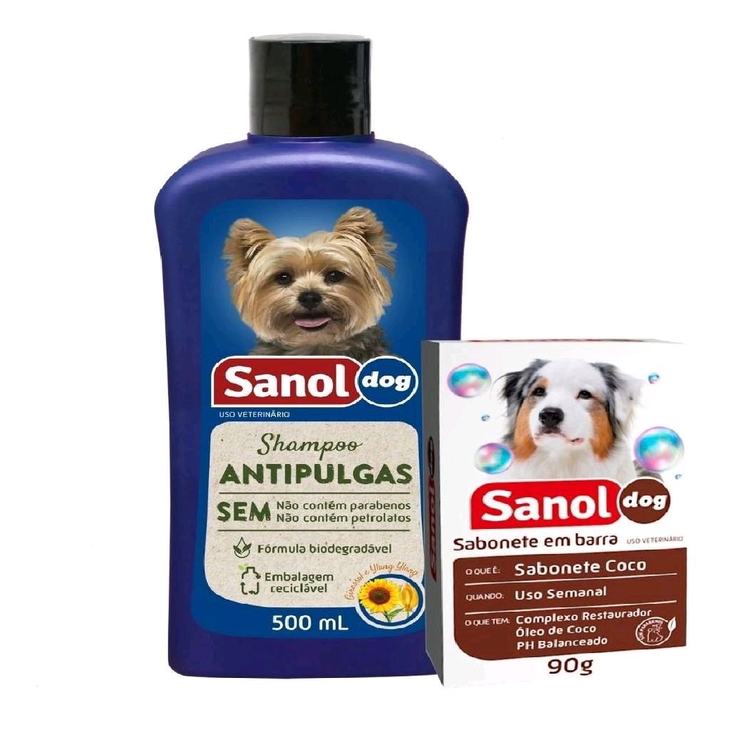 Dê uma olhada em Kit Antipulgas + Sabonete De Coco Sanol Dog por R$27,44. Compre na Shopee agora! shope.ee/4Kqf3APeJE?sha…