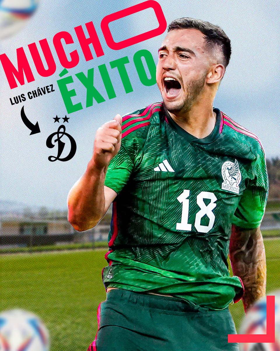 miseleccionmx's tweet photo. Objetivo: Perseguir un sueño 💚

🛫 Destino: @fcdynamo 🇷🇺

#VamosTodos en esta nueva aventura contigo, @Lc24C. https://t.co/Ks6QJPEhLC