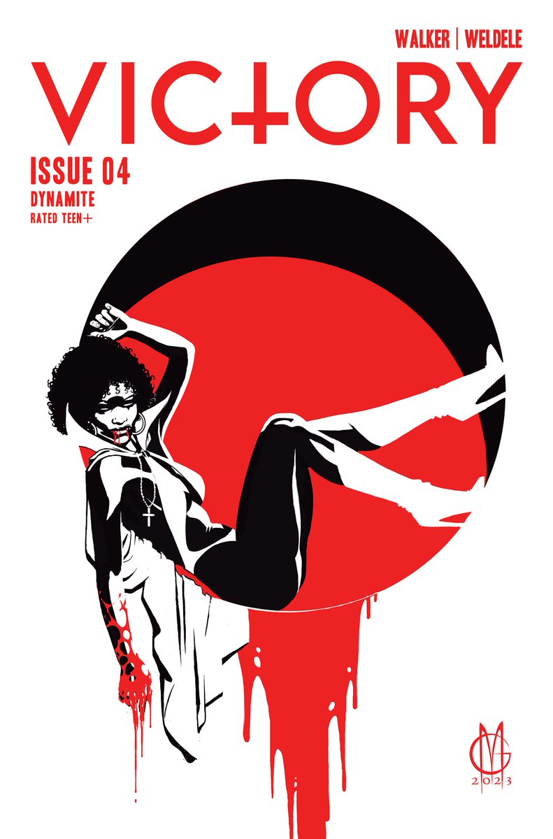 DynamiteComics's tweet photo. Monday is the Final Order Cutoff for Victory #4from David F. Walker and Brett Weldele. Look for the cover by Giuseppe Matteoni also available in Virgin and B&W.
#vampirella #victory #davidfwalker #brettweldele
https://t.co/gyz8VDjRHu https://t.co/GuLKwOIHds