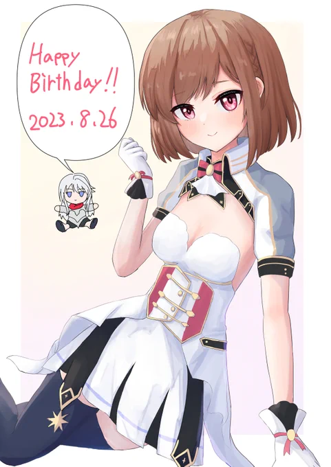 コロ誕プロムナードをどうぞ #州天頃椎奈生誕祭 #アリスギアお絵かき