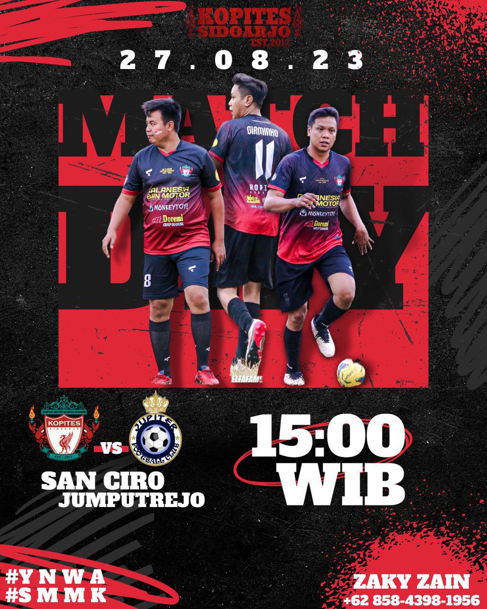 KopitesSIDOARJO's tweet photo. Agenda akhir pekan ini, di kopites Sidoarjo 💪
#smmk #YNWA #Ogot #NobarSidoarjo #LFC #Liverpool https://t.co/tyRWhfQTVE