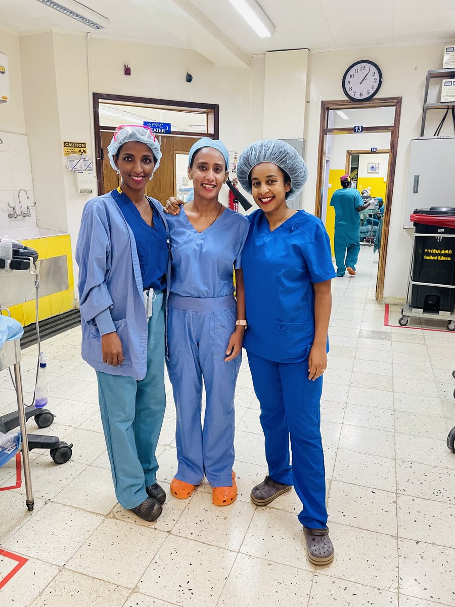 The only three of pediatric anesthesiologists in Ethiopia for more than 110 million population , fortunately today all @ cure children’s hospital !! ⁦@PediAnesthesia⁩ ⁦@edrum19⁩ ⁦@DrFayeMazoEvans⁩ ⁦@AsnakeBeti⁩ ⁦@BanSileshi⁩ ⁦@TiruneshBusha⁩