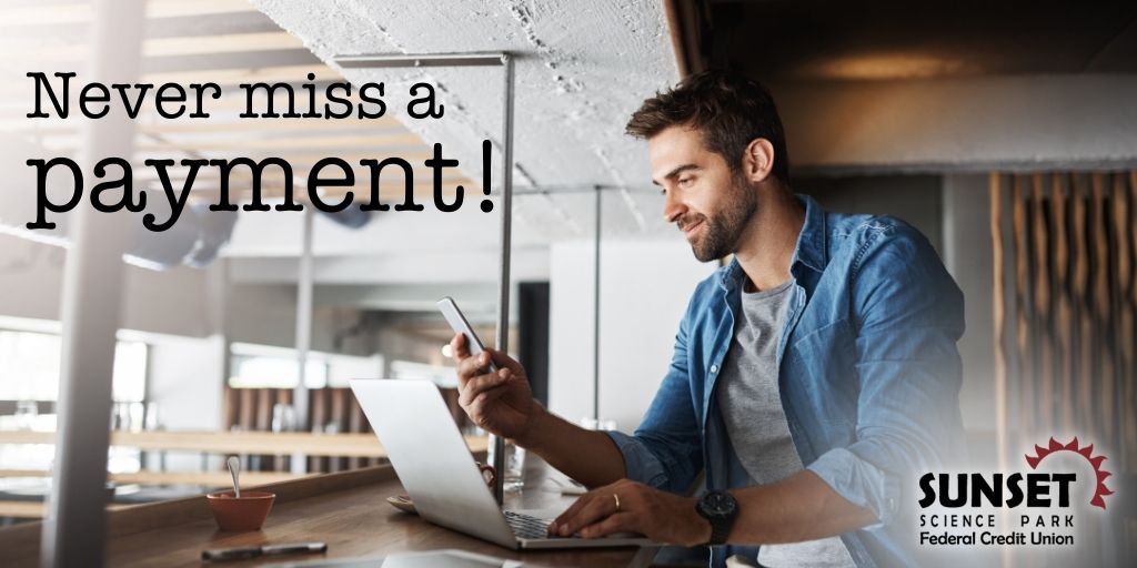 SunsetCU's tweet image. Say goodbye to late payments! Simplify your bill management with Sunset Science Park FCU's Online Bill Pay. 💻 Experience convenience at your fingertips. 

Enroll now: bit.ly/3r6Oupe 

#SimpleToSwitch
#KeepPortlandWeird