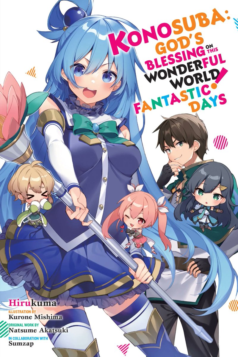 Archonia's tweet image. Don't miss out on the exclusive story content! 

archo.co/3YF3JWN 

#Konosuba #GodsBlessing #ThisWonderfullWorld #FantasticDays #LightNovel #YenPress