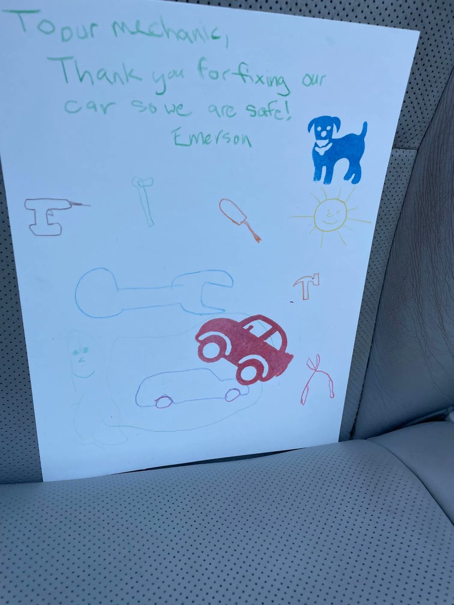 LexTechsOfATL's tweet image. Thank you, Emerson! This kind of stuff makes our day. Thanks for the letter and the amazing picture! It now hangs in our lobby for everyone to enjoy.