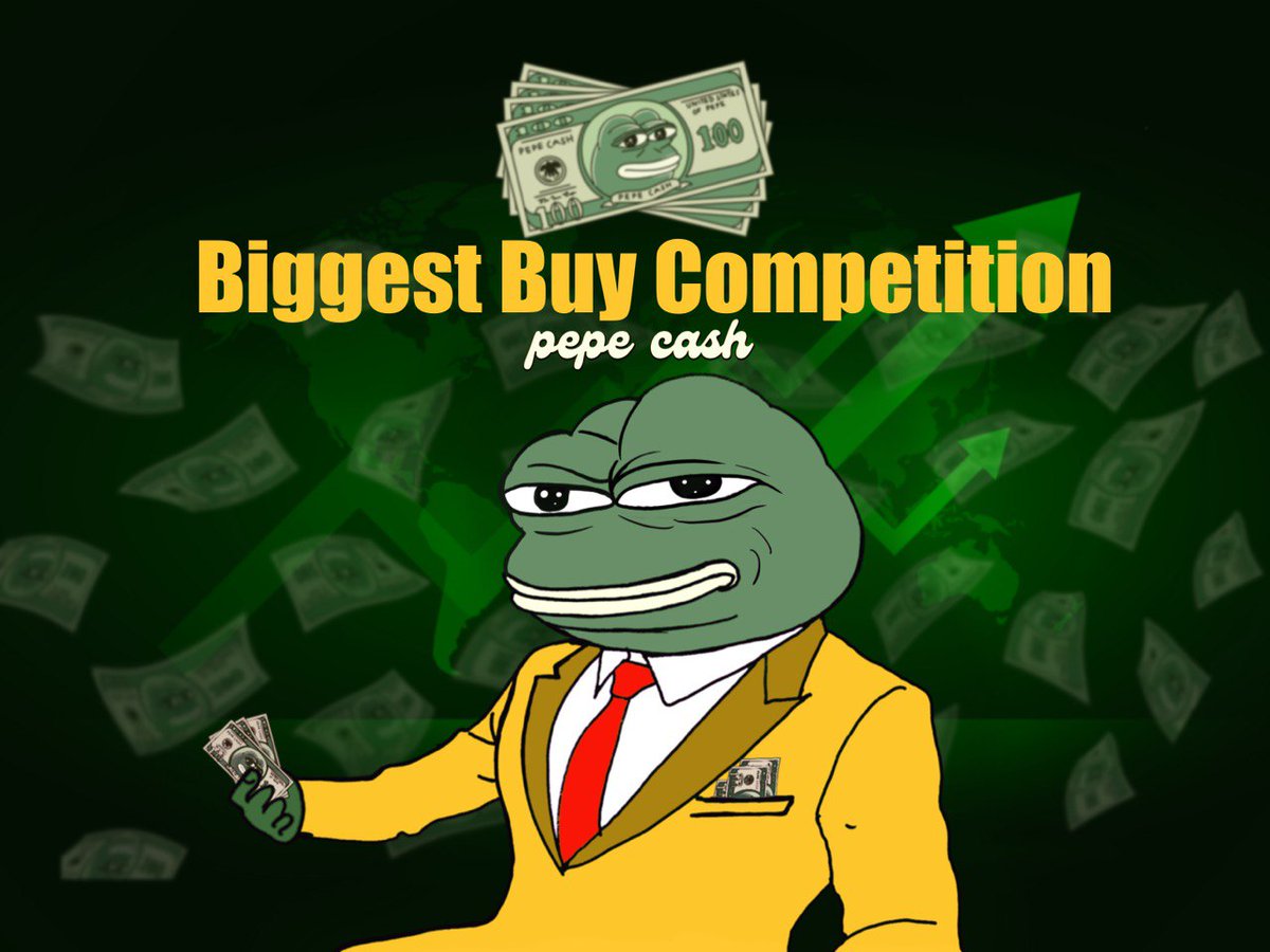 $PEPECASH BIGGEST BUY COMPETITION 💵💵💵💵💵💵💵💵💵💵💵💵💵💵💵💵💵💵💵💵💵💵💵💵💵💵💵💵💵💵💵💵💵💵💵💵💵💵💵💵💵💵💵💵💵💵💵💵💵💵
WINNER WINS - 500$ IN ETH 🏆
Ends in 12 hrs.
Hit our #SWAMP ITS FUN IN THERE - t.me/pepecashvip
#PEPECASH #PEPECASHVIP
#PEPE #PNDC