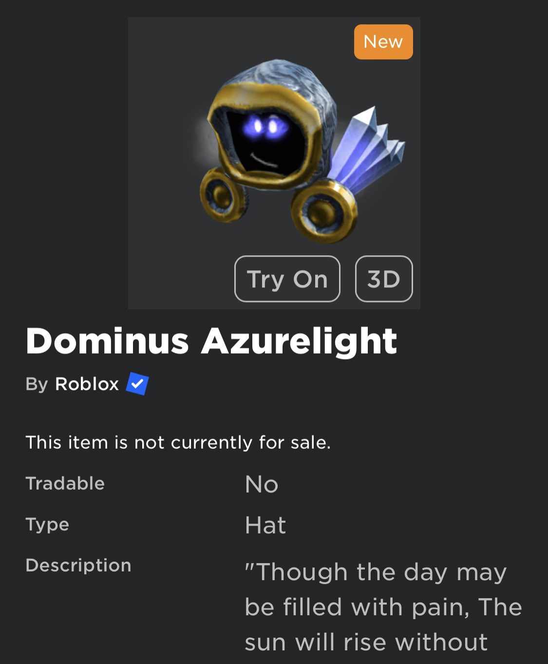 these new roblox DOMINUS ITEMS were LEAKED 