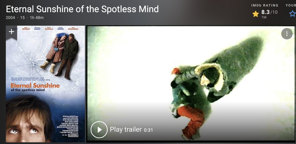 #FunFriday What is your best romantic moment or film of all time? tinyurl.com/25n6rms5  “I can’t remember anything without you.” — Joel Barish 

#FilmQuotes #RomanticMoments #EternalSunshine