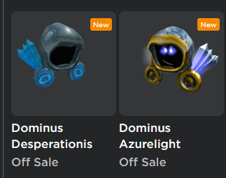 ROBLOX OFFSALE DOMINUS SERIES! 