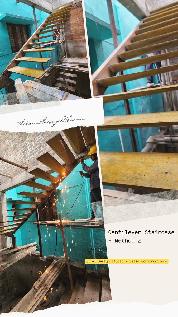 excel_studio's tweet photo. A modern cantilever staircase featuring a structural support system in mild steel (MS) 
For Architecture and Interior Renovations Contact,
+91-9840975578
#cantileverstaircase #msstaircase #steelstaircase #modernstaircase #staircasedesign  #exceldesignstudio #exceldesign https://t.co/SXpZ0X5NTw