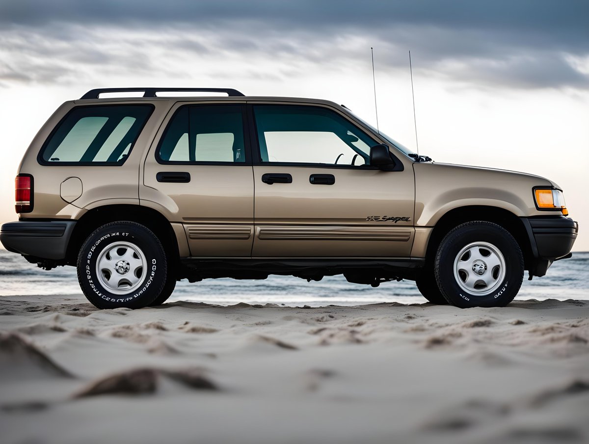 carputers's tweet photo. The 1995 Ford Escape is a mid-sized family crossover that was marketed by Ford in the 90's. It was meant to be a more livable version of the Ford Bronco and can be viewed as a precursor of the Ford Bronco Sport.

#ford #fordescape #escape #carputers #aigenerated #cars https://t.co/DNl0BvMa4U