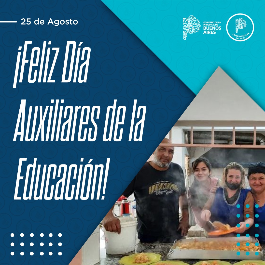 consejo_sm's tweet photo. Queremos saludar a los y las Auxiliares de la Educación en su día, y todos los días 💙🏫

Y expresar nuestro agradecimiento, porque el trabajo que llevan a cabo, es de gran importancia y fundamental para seguir construyendo una Educación Pública de Calidad. https://t.co/s8JYhVM8ao