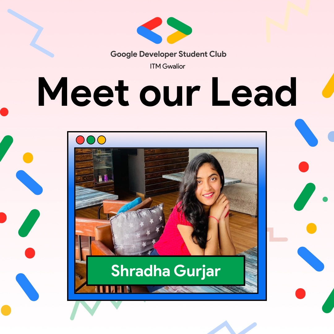 GDSCITM's tweet photo. “If your actions inspire others to dream more, learn more, do more and become more, you are a leader.”
.
.
Meet our New GDSC lead : @shra_ddha203 

#gdsc #gdscitm #gdsclead #gdscindia #leadership https://t.co/rmyURWjxU3