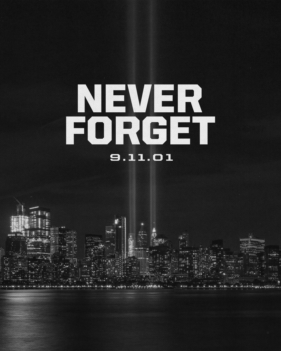 We will never forget.