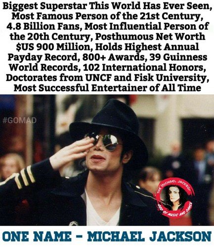 MJcoolMJFan's tweet photo. #CelebrateMichaelJackson

Michael Jackson is the Real King of Music!! Nobody else comes close.. https://t.co/DEgT1hBbuu