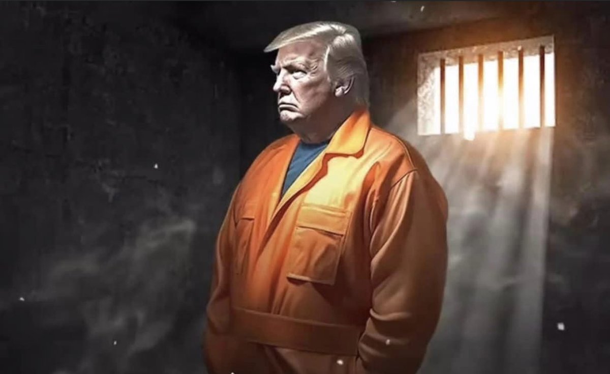 Orange is the new black🤣🤣🤣 #trump #jail #donaldtrump #president #UnitedStates #drama