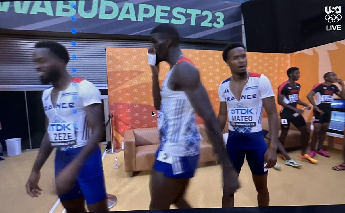 EpfranklinTf's tweet photo. Congratulations to the French 4x100m that practices at Franklin for making the World Championships final 💯@MickaelHanany https://t.co/mUnPAgz1Gw