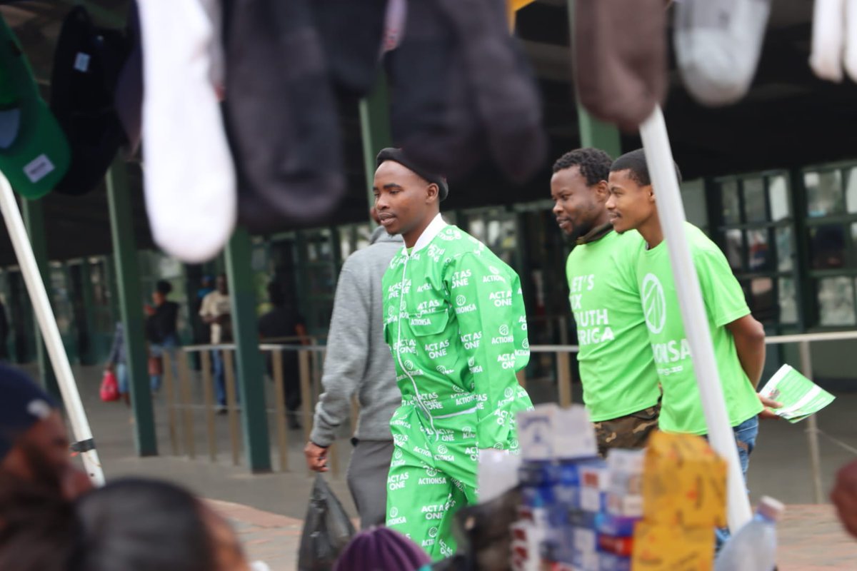ActSA_Newcastle's tweet photo. #ActionSA_KZN_Youth_Forum
#Youth_In_Action💚🤍💚
#VotingForChange🇿🇦
#LetsFixSouthAfrica🛠️🇿🇦

@ActionSA_Youth @HluphiGafane @stephangerber0 @NxumaloZwe @Action4SA @HermanMashaba @ME_Beaumont @MikaNgobeni @Zwakelem @ActionSA_KZN @GcwensaZanele @MusaKubheka8 https://t.co/JIpRSV8BjW