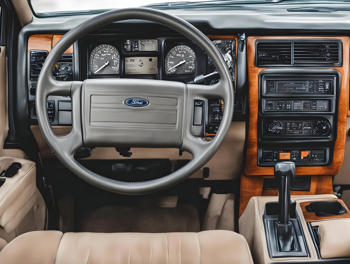 The 1995 Ford Escape is a mid-sized family crossover that was marketed by Ford in the 90's. It was meant to be a more livable version of the Ford Bronco and can be viewed as a precursor of the Ford Bronco Sport.

#ford #fordescape #escape #carputers #aigenerated #cars