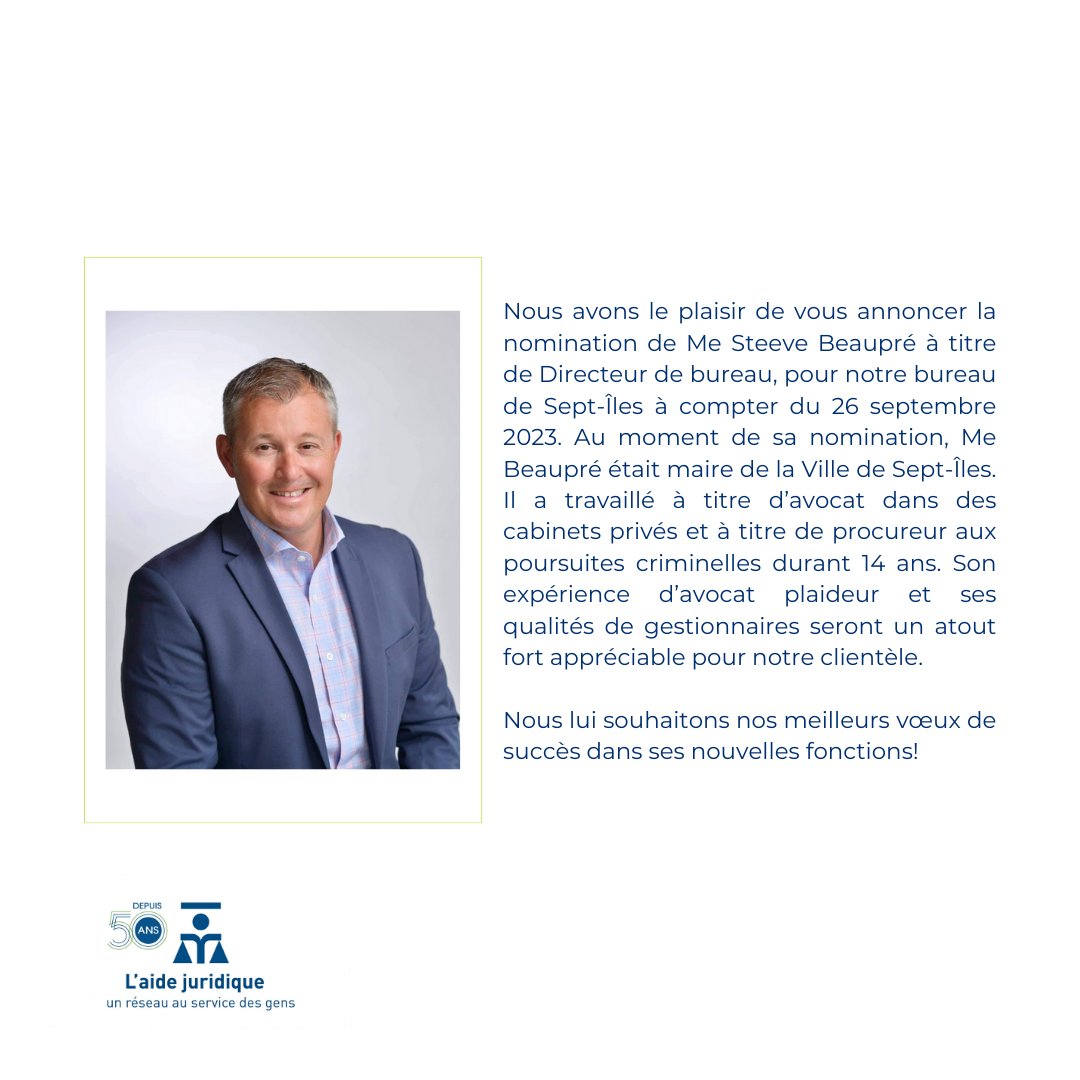 Commission des services juridiques tweet media