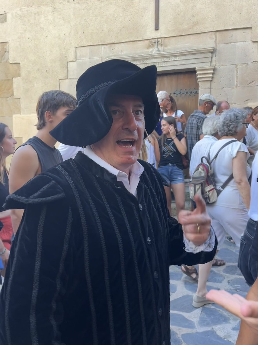 RadioTaradell's tweet photo. Pep Masgrau @JosepMasgrau, #TocaSons 2023. 

Pep Ricart, l’agutzil. 

#Taradell #Osona https://t.co/2TGshUBb9m