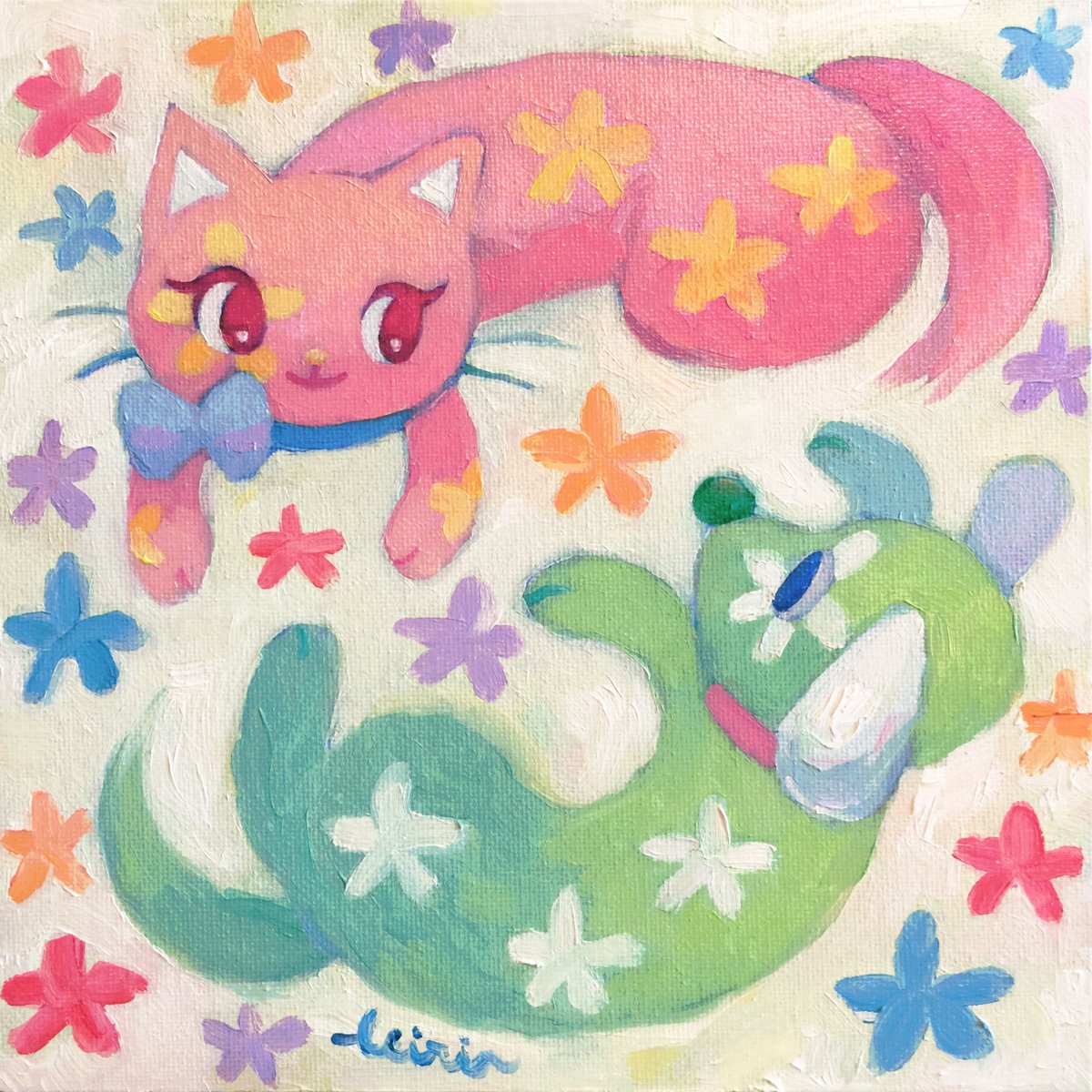 leirinart's tweet photo. I am out of a job.
I reside in California, but am currently looking for remote work. I specialize in traditional painting and illustration but work in digital as well and have done backgrounds for youtube animation.
Please contact me thru DM or email if you have opportunities. https://t.co/WKwtzc9b6y