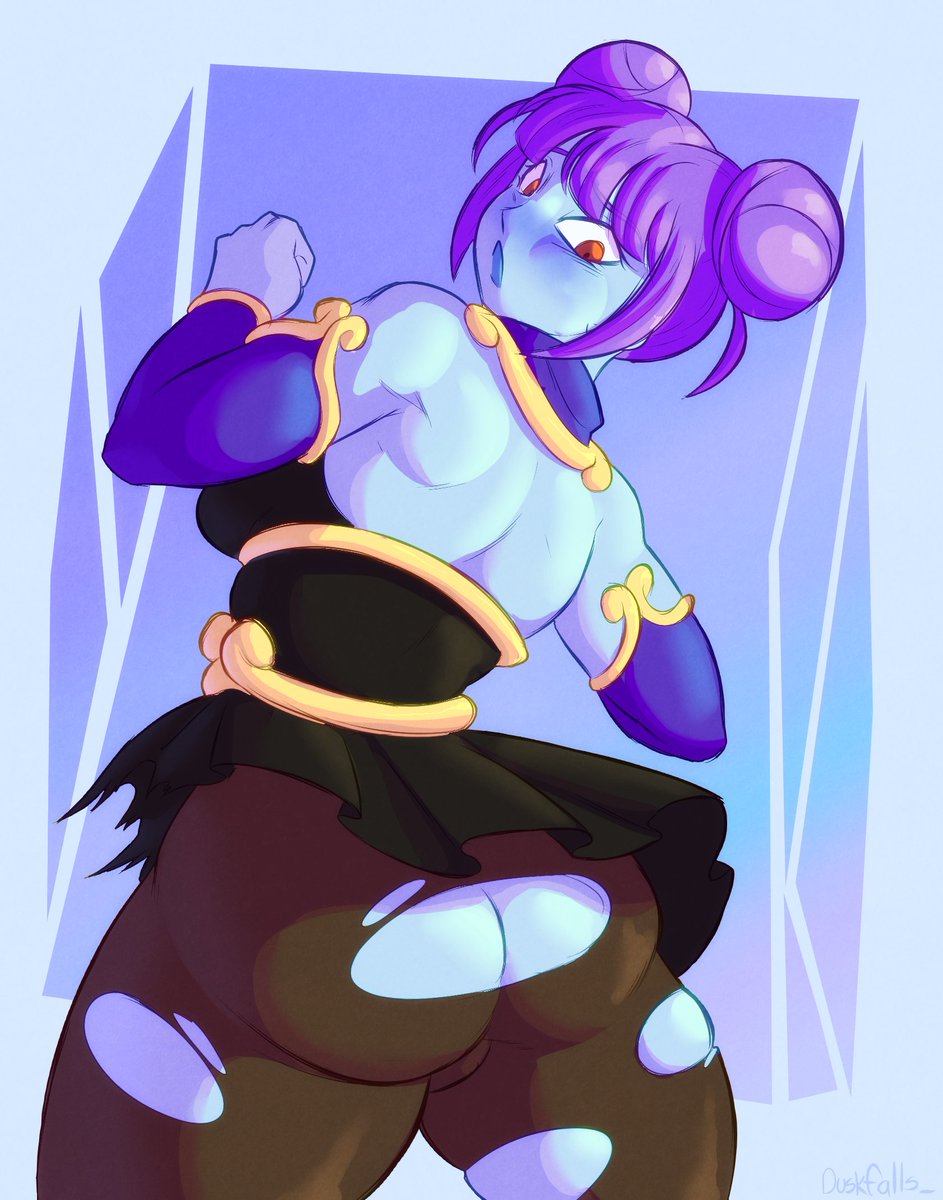 I cracked and drew the funny glass lady.
Ha.
Cracked.