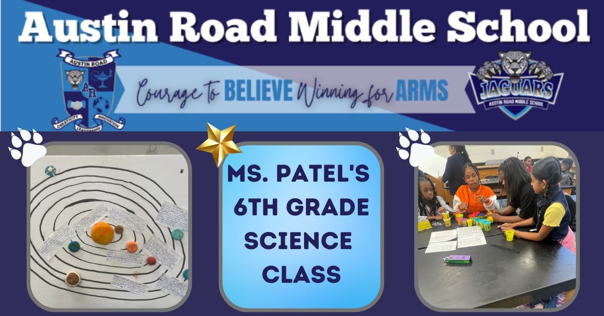 ⭐️ Ms. Patel’s 6th grade science class is developing a model of the solar system using play-doh. What a fun and engaging way to learn science! <a href="/LibraLBrittian/">Libra L. Brittian</a> <a href="/AOAddison_/">Ashlee Addison-Wrighton</a> <a href="/MajorJones_/">Major Jones, Ed. S</a> <a href="/ArmsJags/">ARMSJaguars_HCS</a>