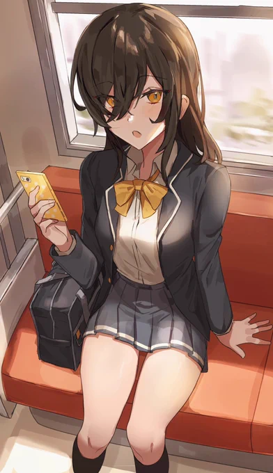 メカクレJK 