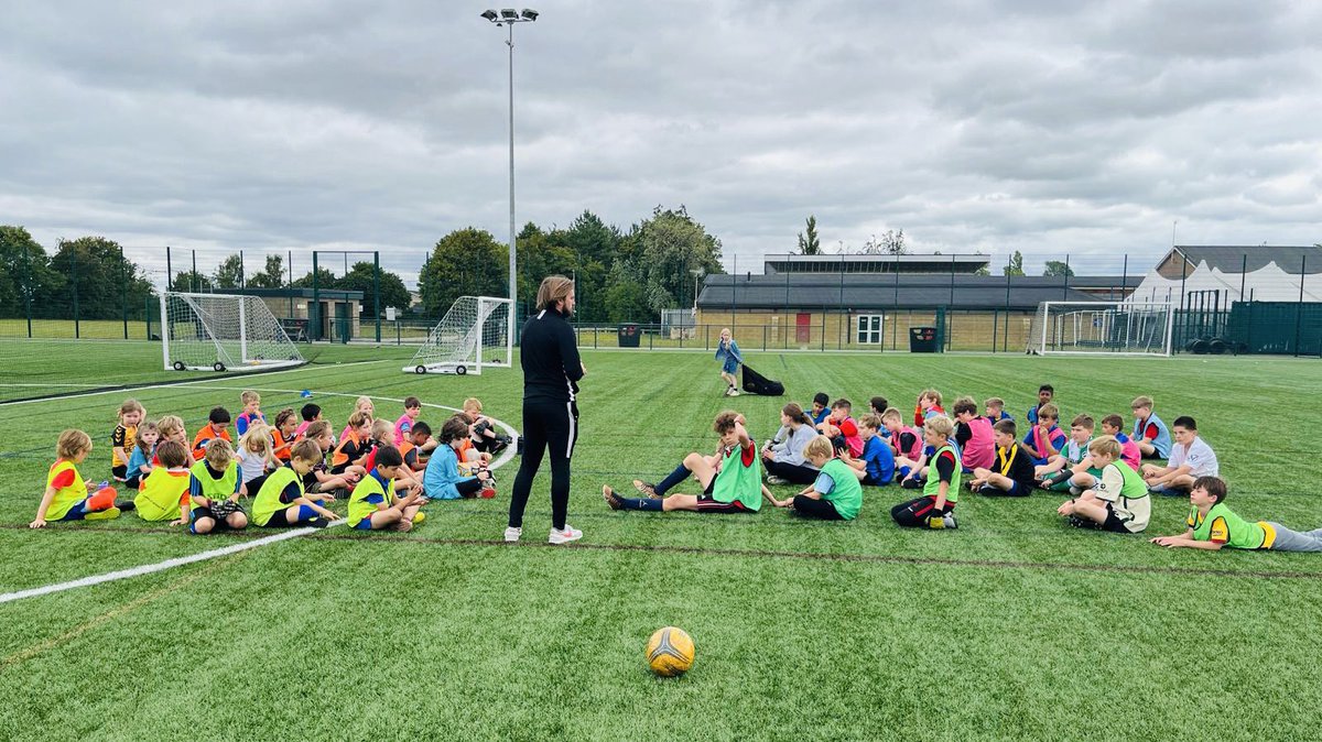 CRSports_'s tweet photo. WEEK 3 DAY 5 ⚽️❤️ 

That’s a wrap! We concluded our 3 weeks at Bottisham today and what a day it was! 🔥

We’ve had over a 100 different children attend our camp this summer, I hope all the children have enjoyed it as much as I have &amp; the fellow coaches 🙌🏻

See you in October 😍 https://t.co/gUJrmccsyN