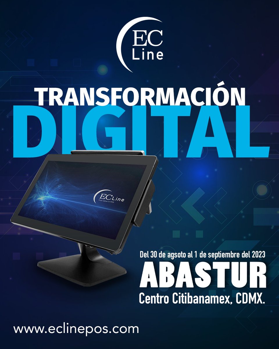 ECLINEpos's tweet image. La Transformación Digital redefine el éxito empresarial.
¡ECLine está a la vanguardia! Nuestras soluciones de Punto de Venta impulsan la eficiencia y el crecimiento.
 
eclinepos.com
Regístrate: bit.ly/45HRmw7
#TransformaciónDigital #ECLinePOS #ABASTUR2023