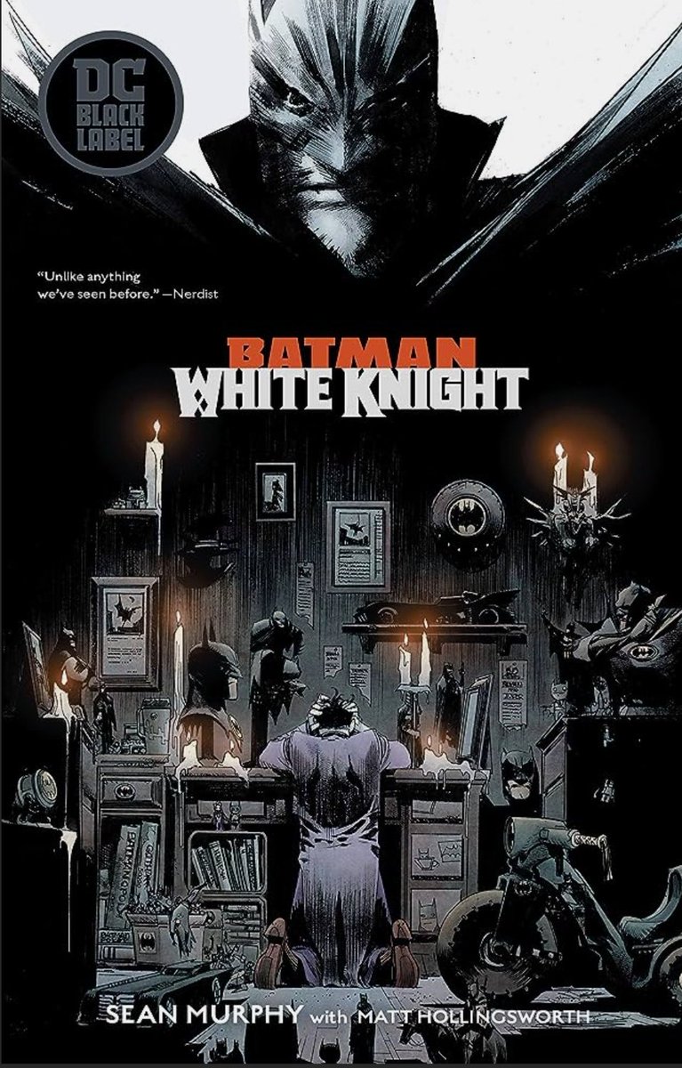 gshok25's tweet photo. @homeofdcu I think Tom Taylor's Nightwing and Sean Murphy's "White Knight" series are great https://t.co/2bGZUtyEdw