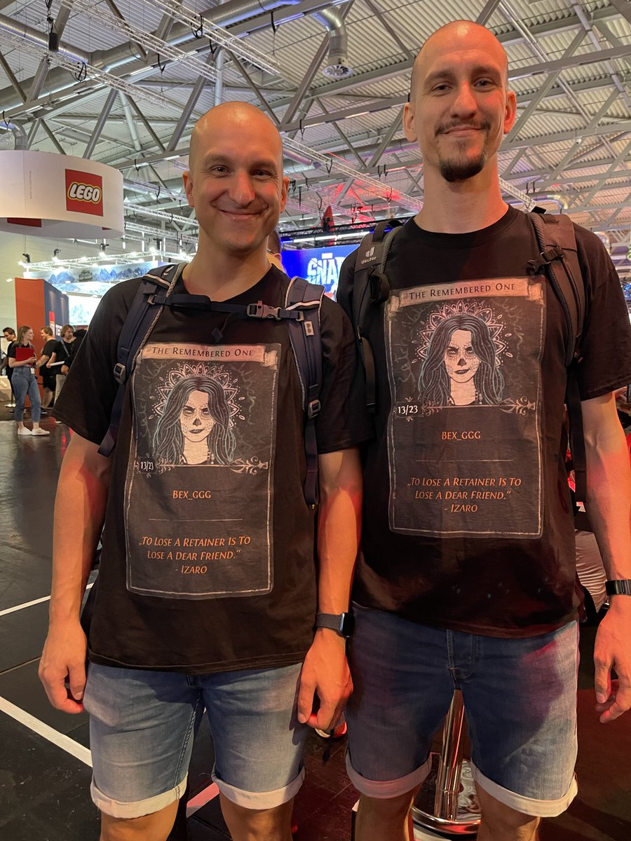 bexsayswords's tweet photo. Chris just sent me this photo from GamesCom 😭🖤 This is so kind and means so much. https://t.co/t24CoQI2eH
