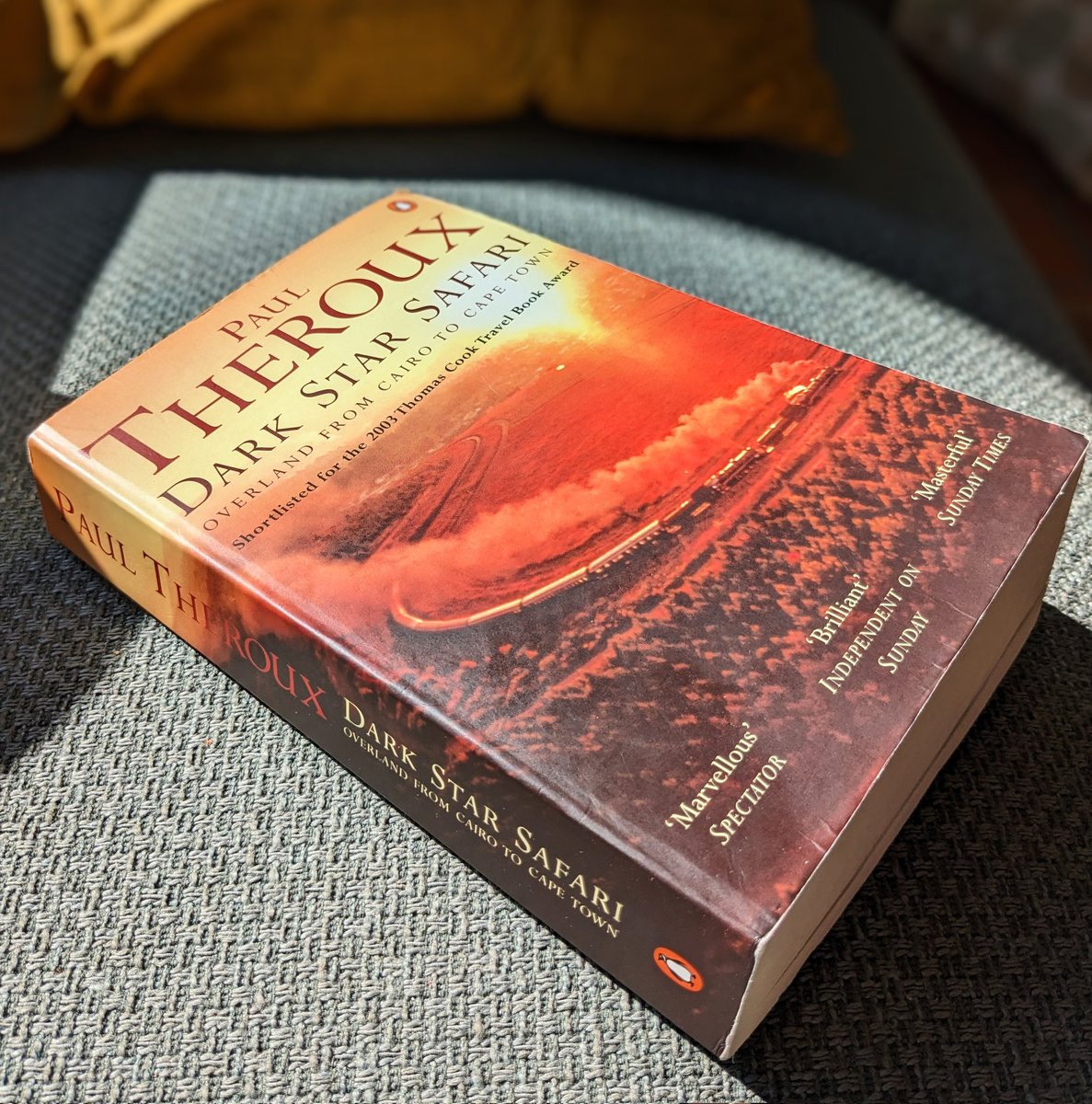 abhaskar81's tweet photo. Wonderful journey from Cairo to Cape Town albeit 20 years later. Worthy read @PaulTheroux_ #DarkStarSafari, wish I had read this earlier. https://t.co/w3bvar9HAZ