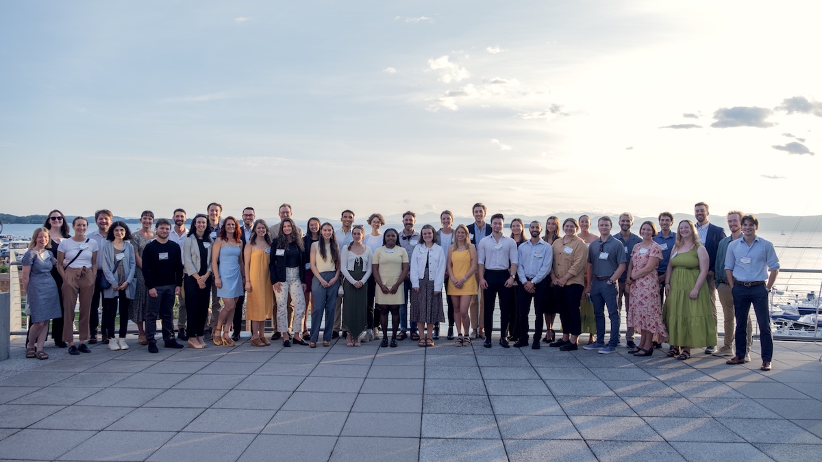 UVMBizSchool's tweet photo. Welcome @UVM_SI_MBA class of '24! 🌎 We enjoyed meeting &amp; hosting you this week for orientation, mingling at dinner @ECHOvt, and introducing you to @burtonsnowboard, @rhinofoodsinc &amp; thought leaders in #sustainablebusiness. Best wishes this year!🌟 #uvmbiz #greenmba @uvmvermont https://t.co/rjwFY01l2Q