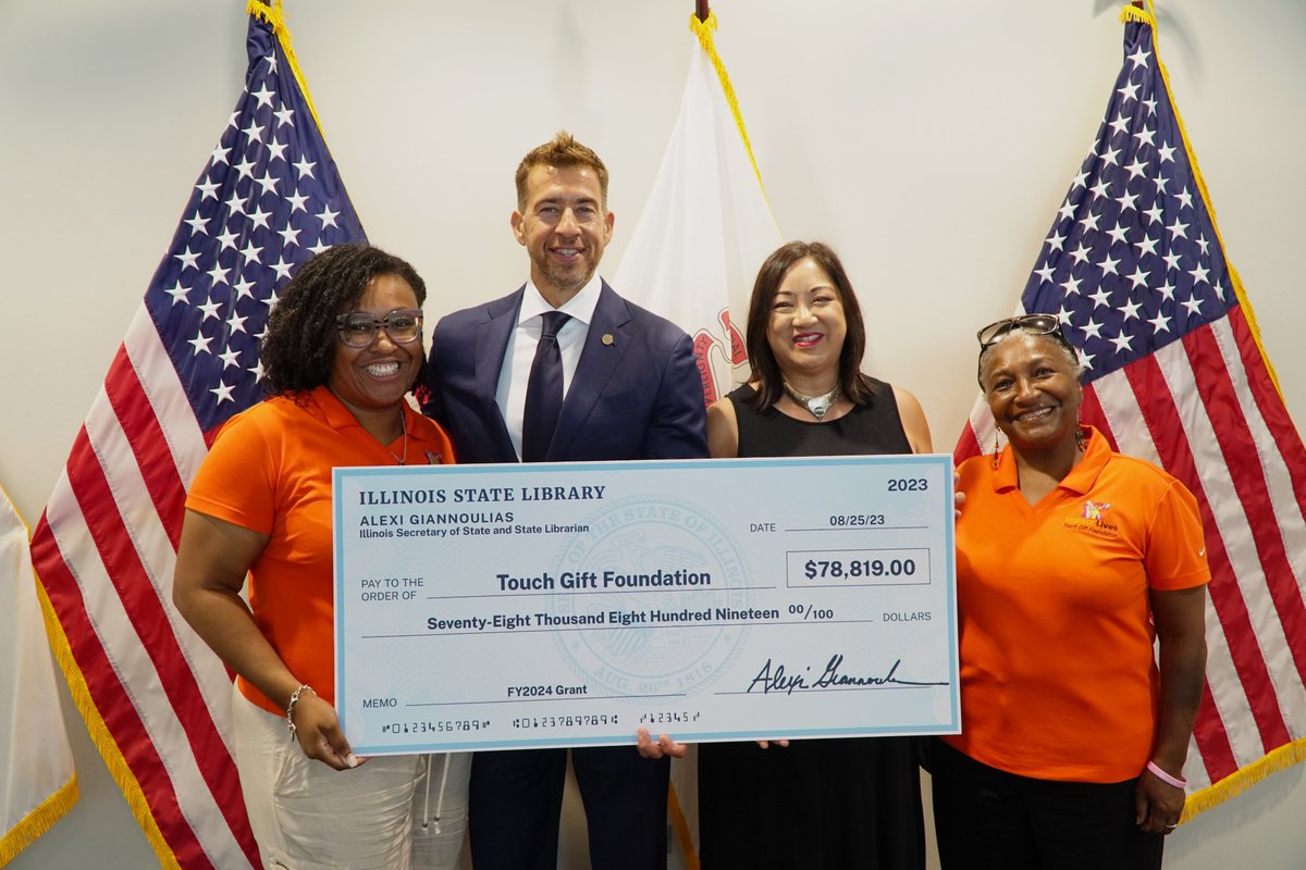 As State Librarian, it is a privilege to be awarding over $21.4 million to enhance library services and provide $5.7 million for adult literacy programs, benefiting 140+ recipients across Illinois. #ILSOS

View the list of grant recipients: ilsos.gov/news/2023/augu…