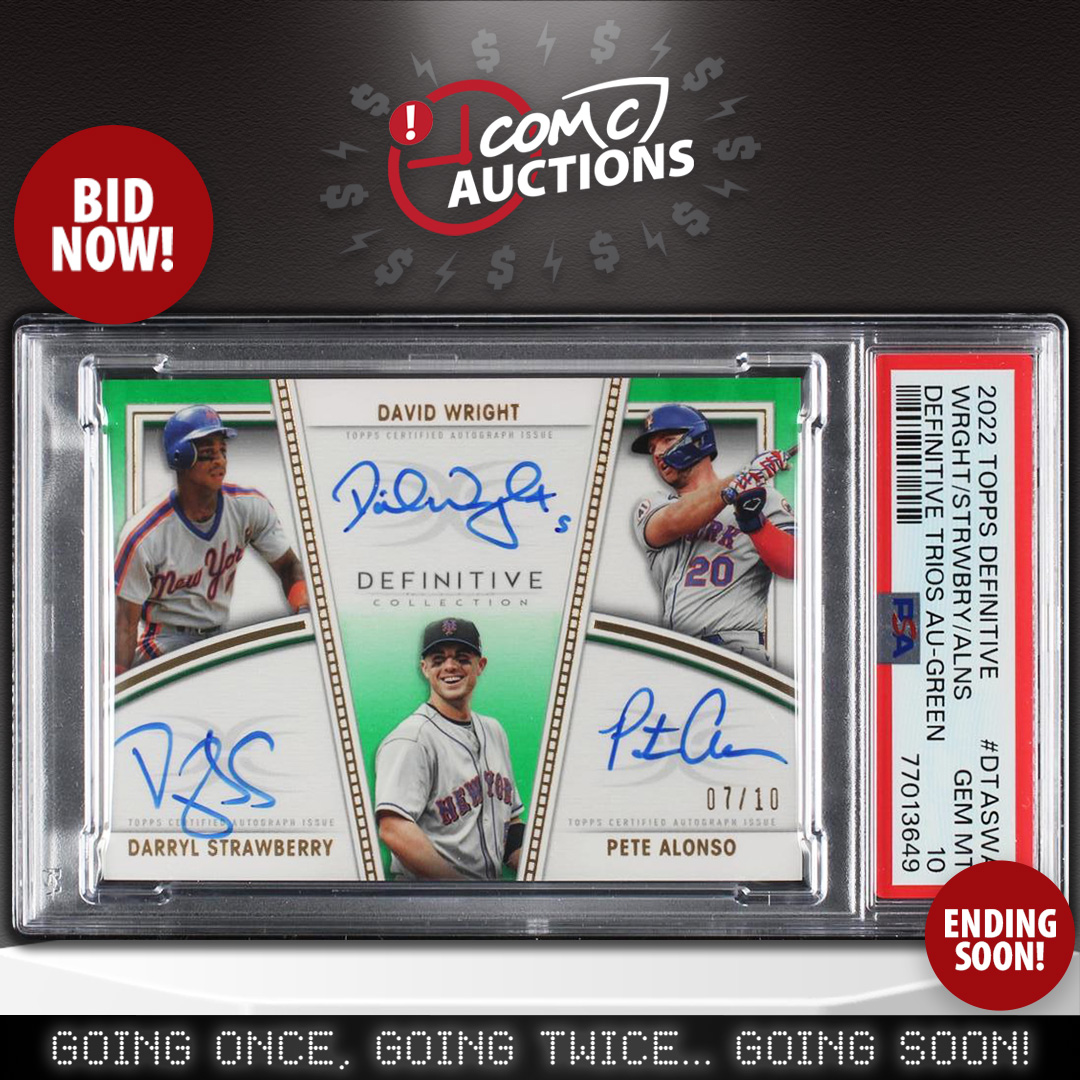 CheckOutMyCards's tweet photo. Check out a few of our favorite auctions ending this week on the COMC Auctions! COMC has something for every type of collector! https://t.co/yAW5AUFL0U
 
There is no better place to consign your trading cards.

#COMCAuctions https://t.co/IERSh78p9j